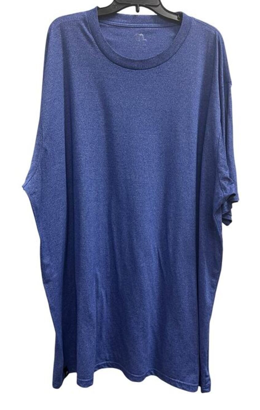 Winston cobalt blue thick dry wick tee big & tall sx 5X XXXXXL 5XLT